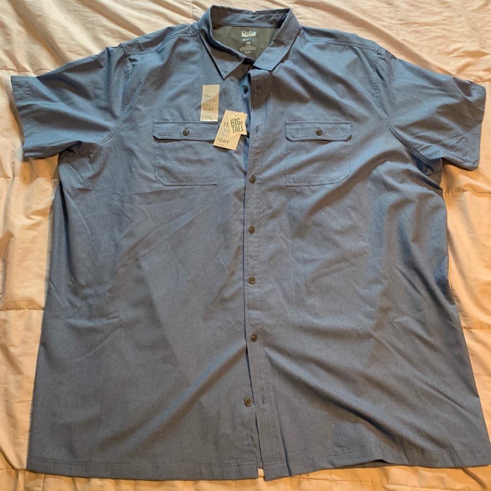 4XB Croft and Borrow quick dry button down